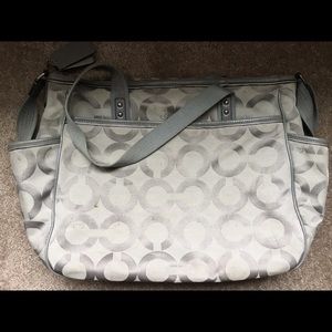 Coach diaper bag